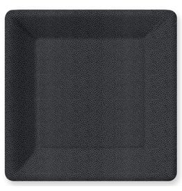 Design Design CLEARANCE Paper Plate SQ Dinner Pebble Black