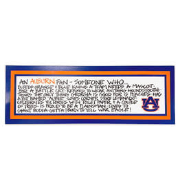 Magnolia Lane SALE Plaque ML Auburn 8X23