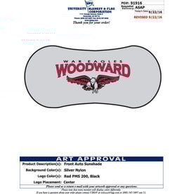 UBF University Blanket & Flag Corp. SALE Windshield Sunshade