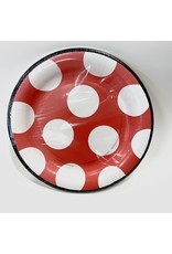 SALE Paper Plate Dinner Dots