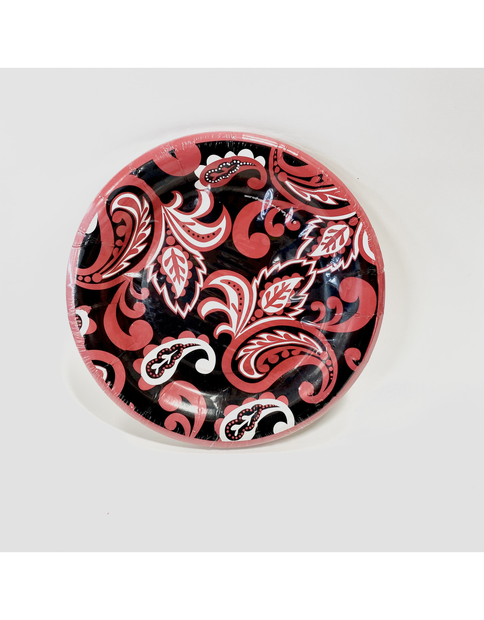 CLEARANCE Paper Plate Dessert Paisley