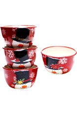 Certified International Snowman Bowl by CI