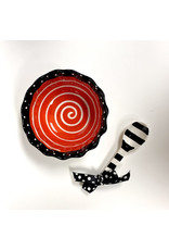 Mud Pie SALE! Holiday Ruffle Bowl with Scoop