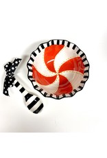 Mud Pie SALE! Holiday Ruffle Bowl with Scoop