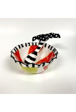 Mud Pie SALE! Holiday Ruffle Bowl with Scoop