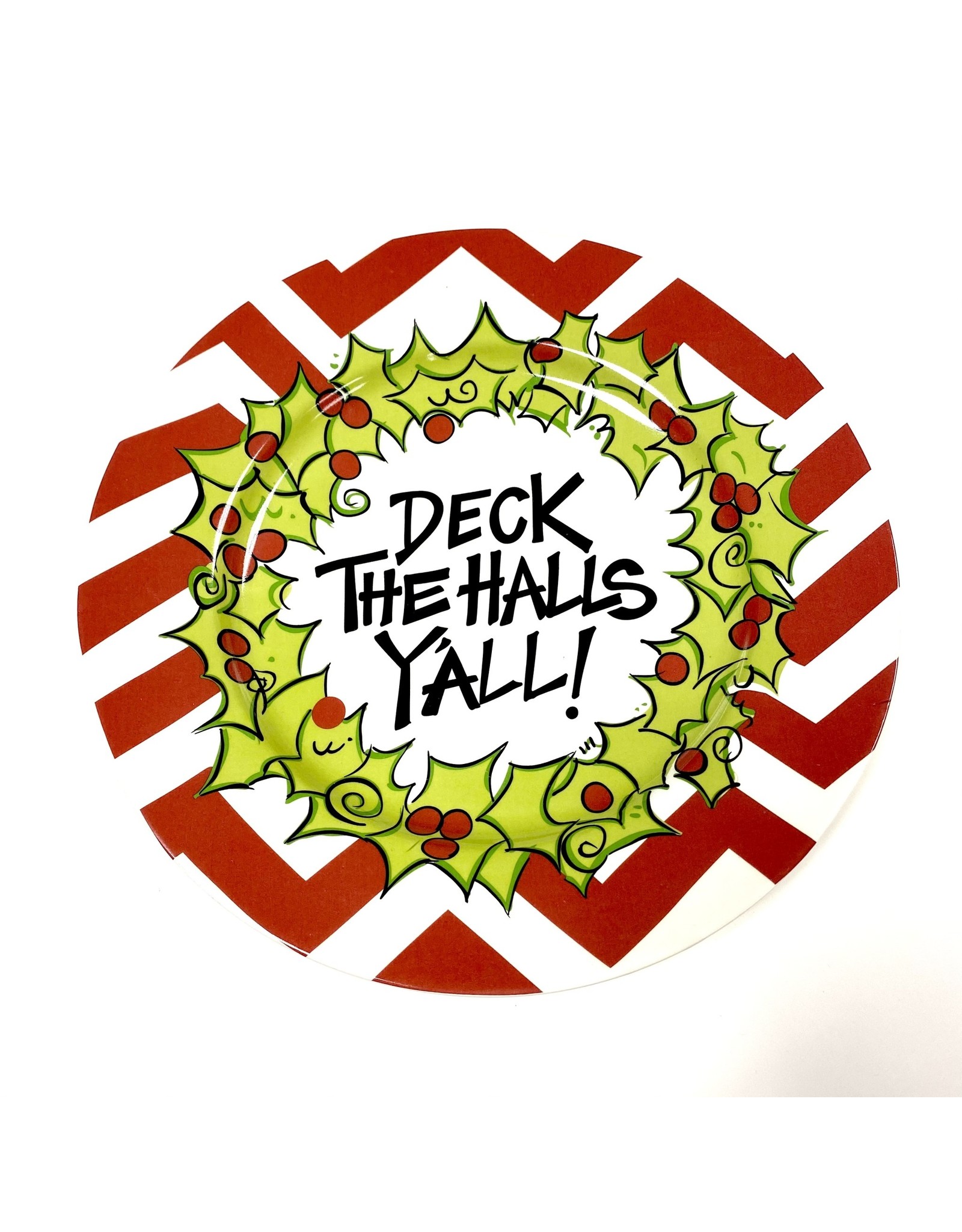 Magnolia Lane SALE! Plate ML Deck the Halls Yall