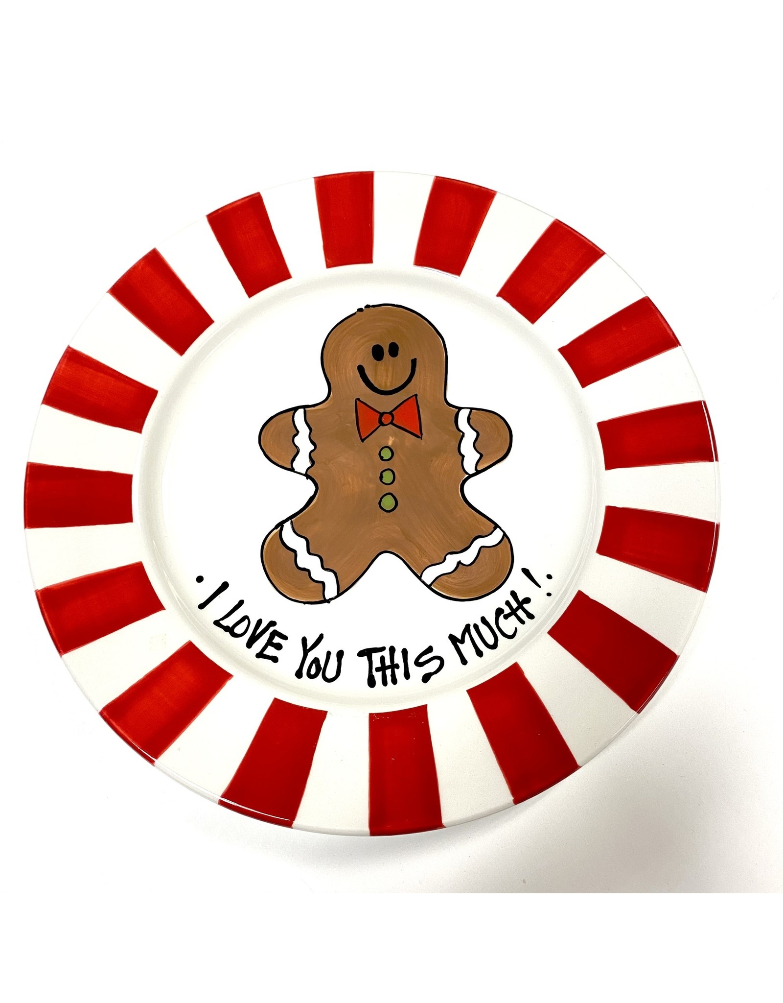 SALE Plate ML I Love You This Much