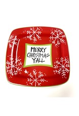 CLEARANCE Plate ML Merry Christmas Yall SQ