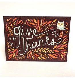 Design Design Greeting Card - Give Thanks