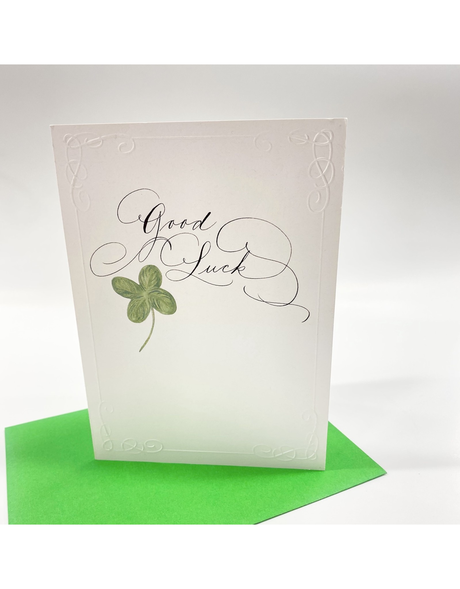 Design Design Greeting Card - Good Luck