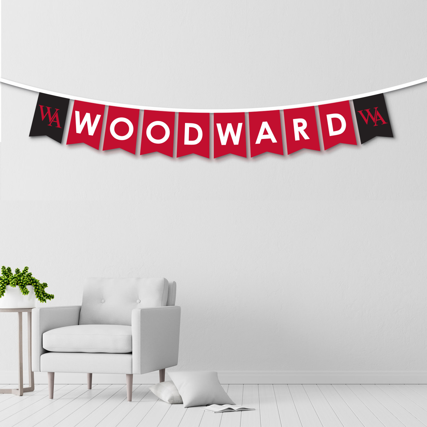 WA Banner String - Woodward Academy