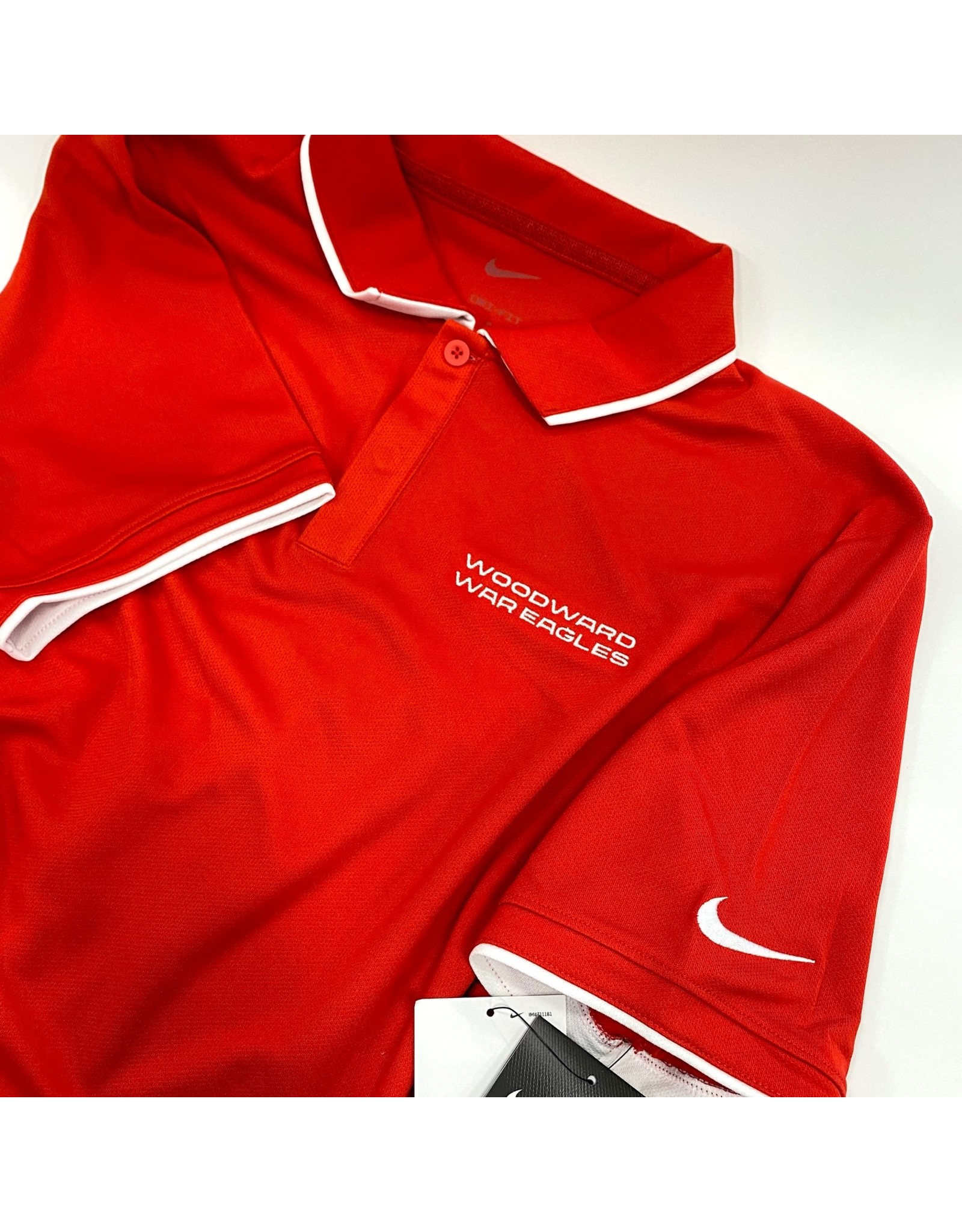 NIKE Nike UV Collegiate Polo in RED