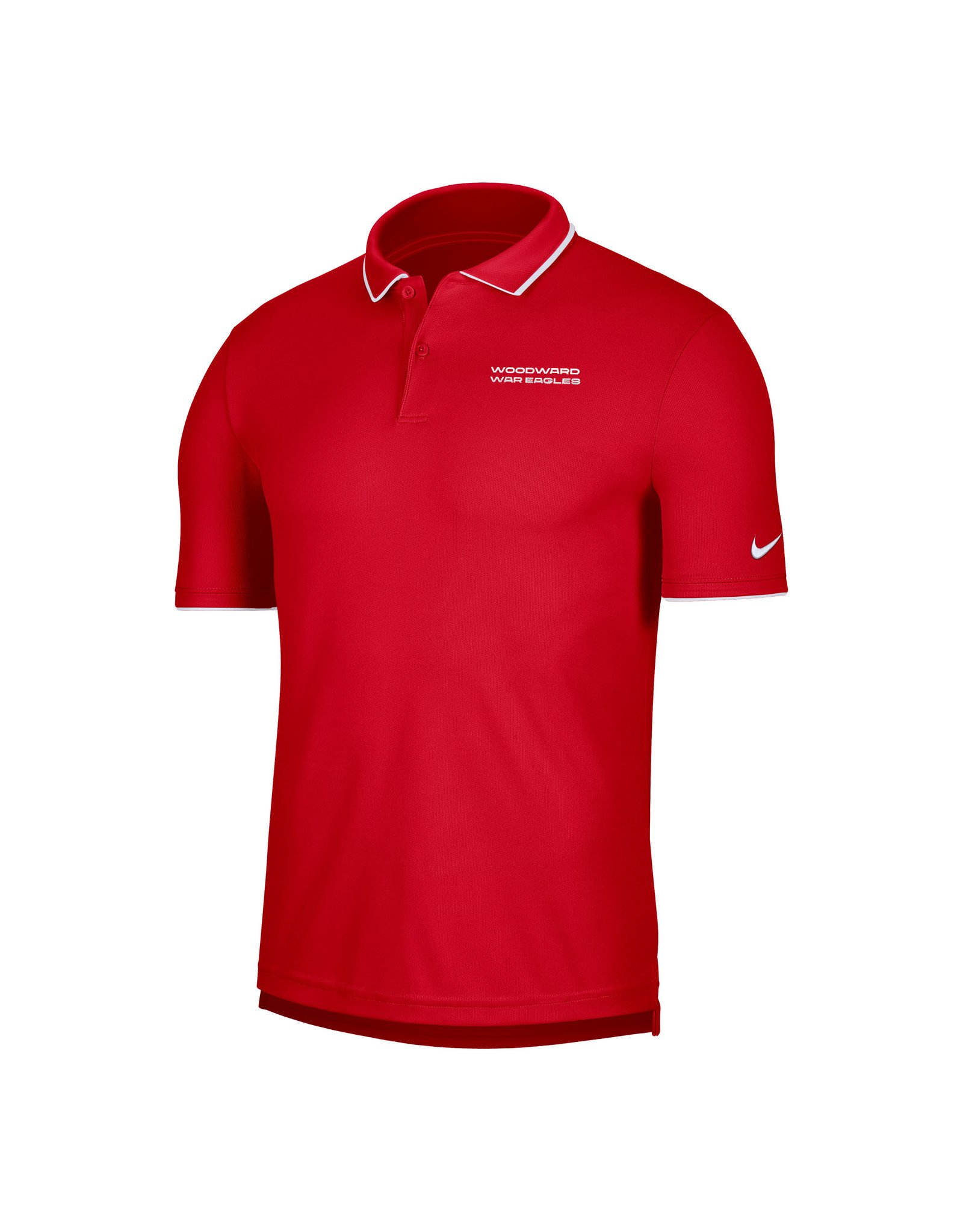 NIKE UV Collegiate Polo in RED - Woodward Academy