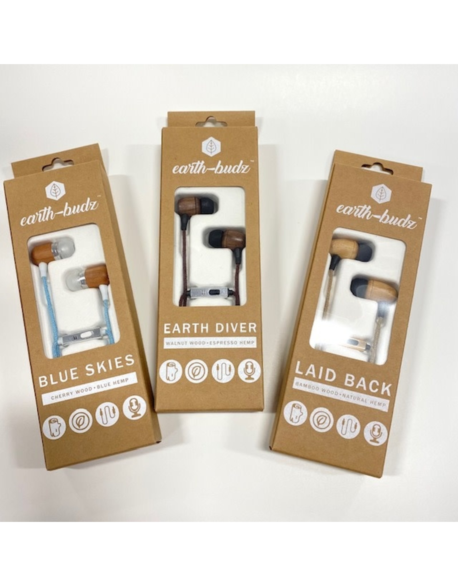 2X MOBILE 2X Mobile Earbuds Earth-Budz-