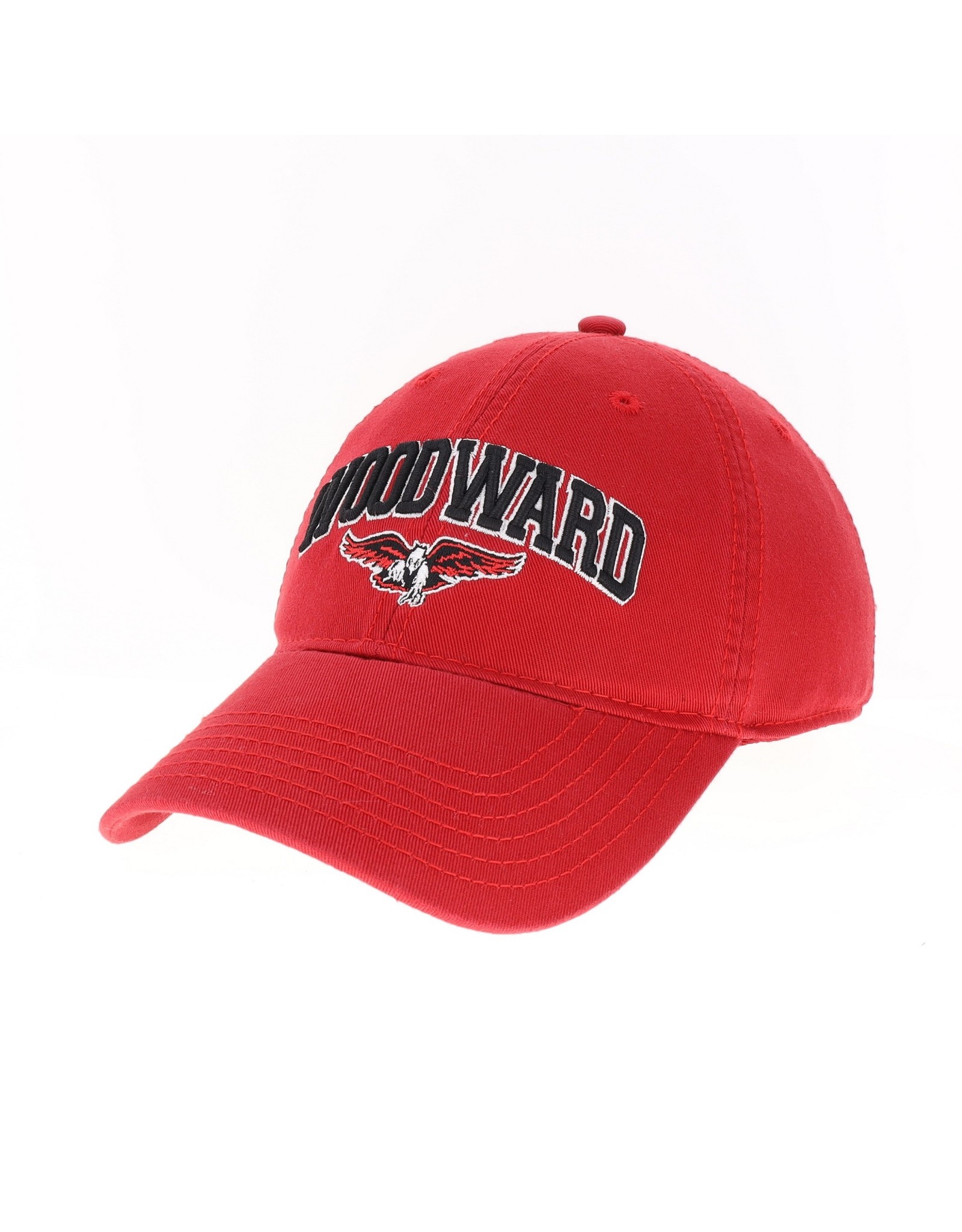 L2 Brands Red Relaxed Twill Cap by Legacy