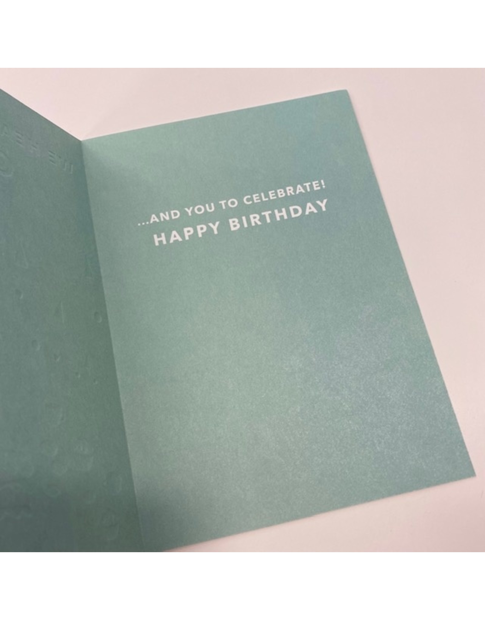 Design Design Greeting Card - HB We Heard there was CAKE