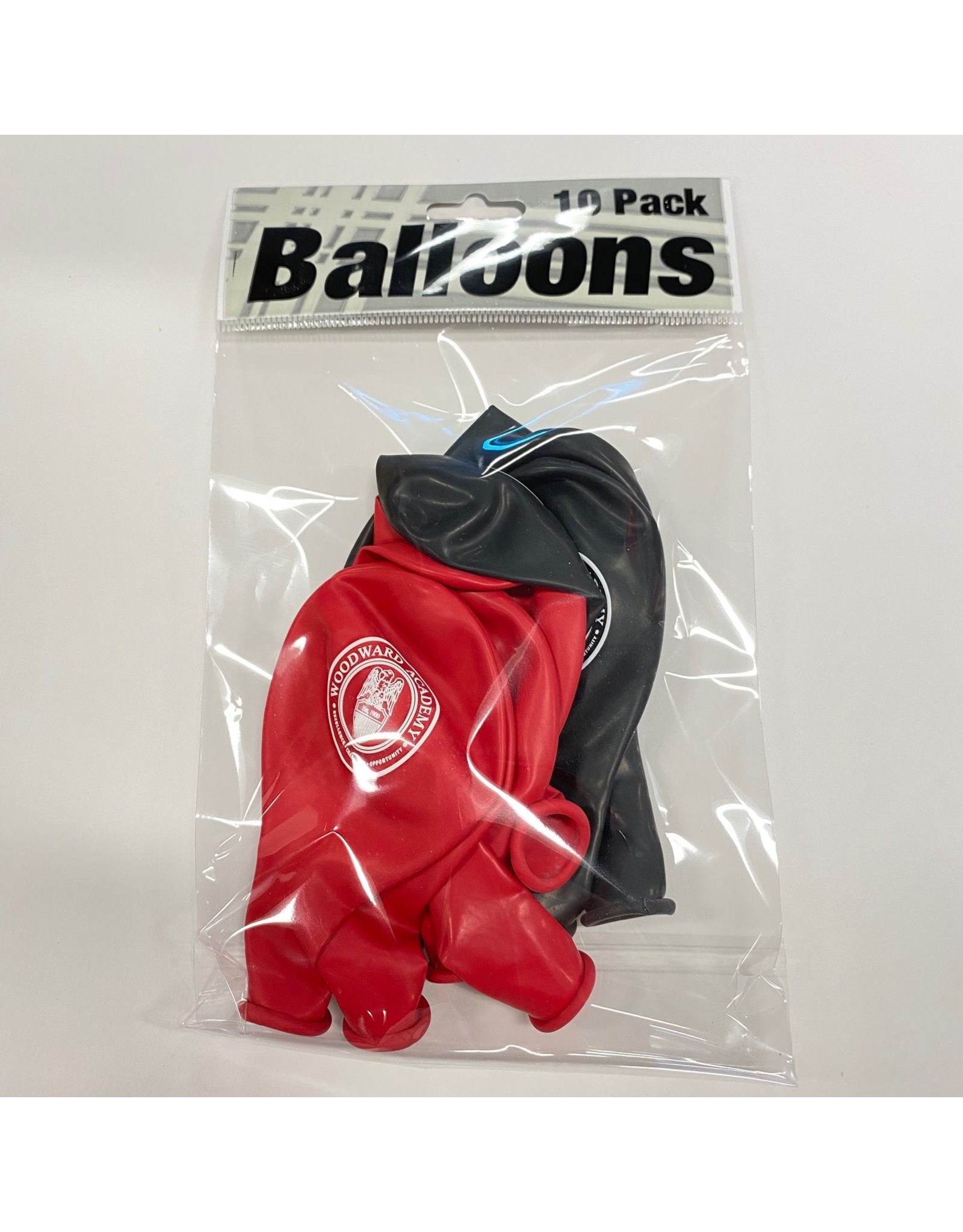 Galactic Line Balloons Latex (Pack of 5 Red/5 Black)