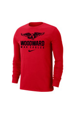 NIKE Dri-Fit Cotton LS Woodward War Eagle