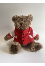 Mascot Factory Plush Jordan Bear Varsity Jacket