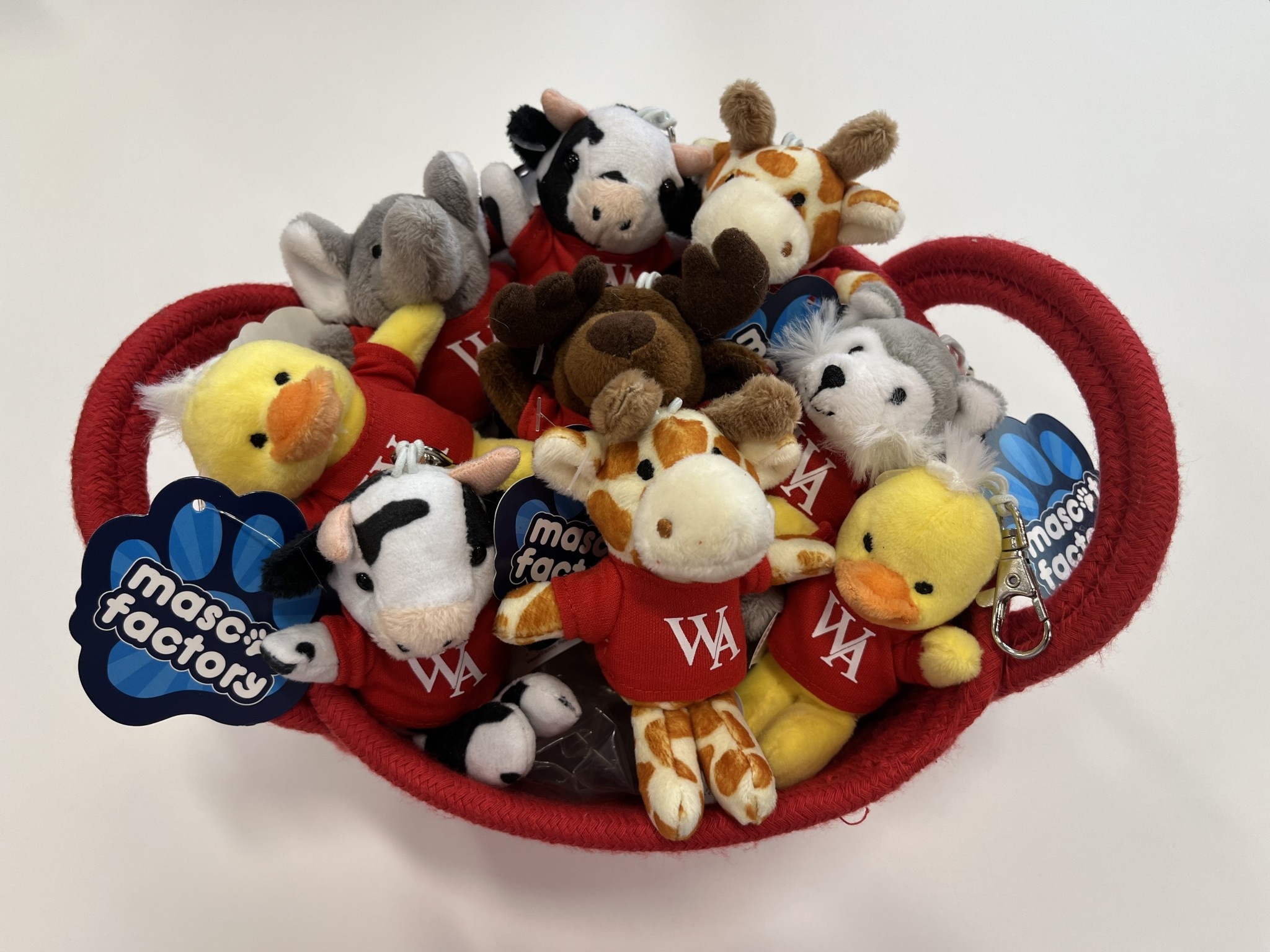 Plush Keychain - Woodward Academy