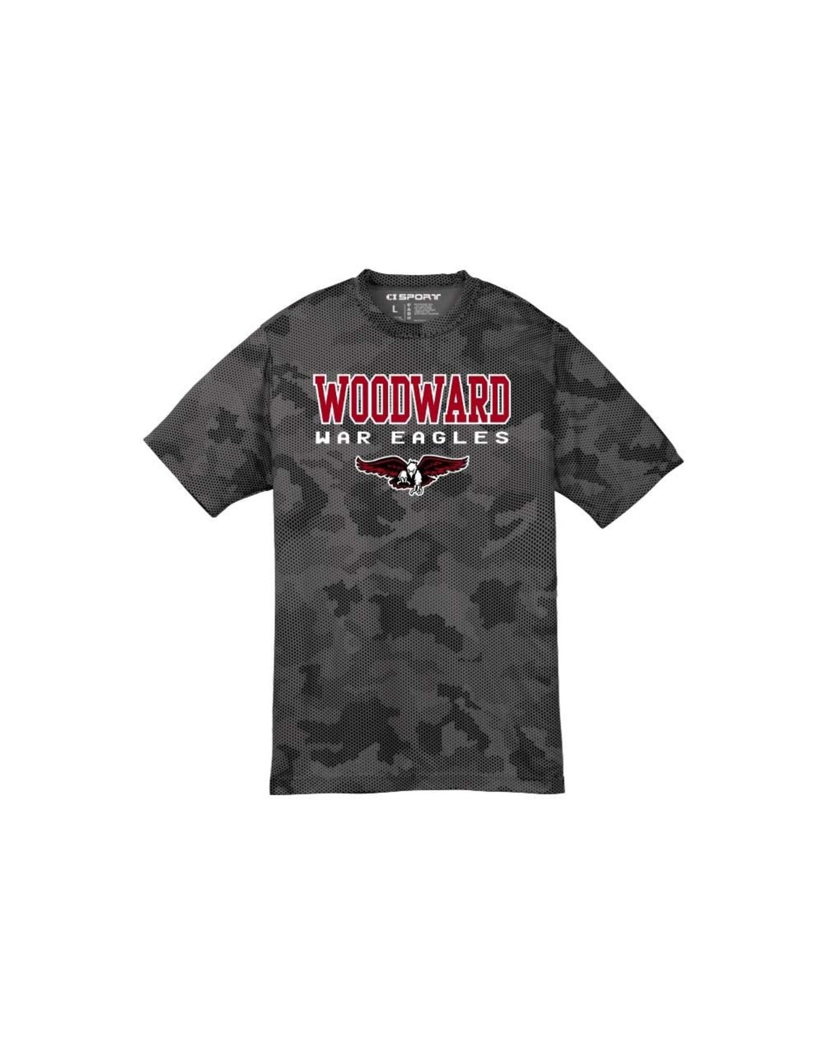 SALE Youth SS Crew CamoHex Fang