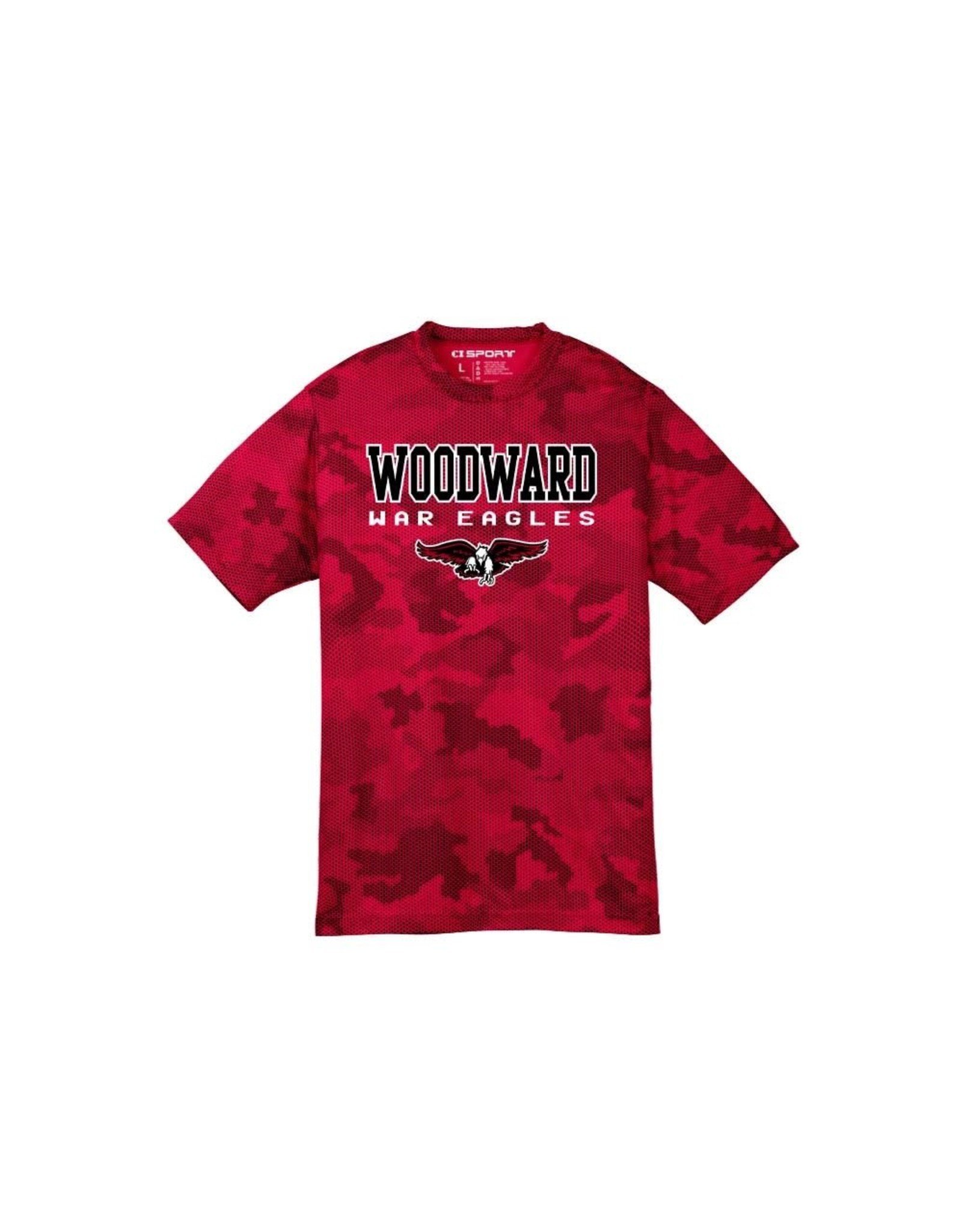 SALE Youth SS Crew CamoHex Fang