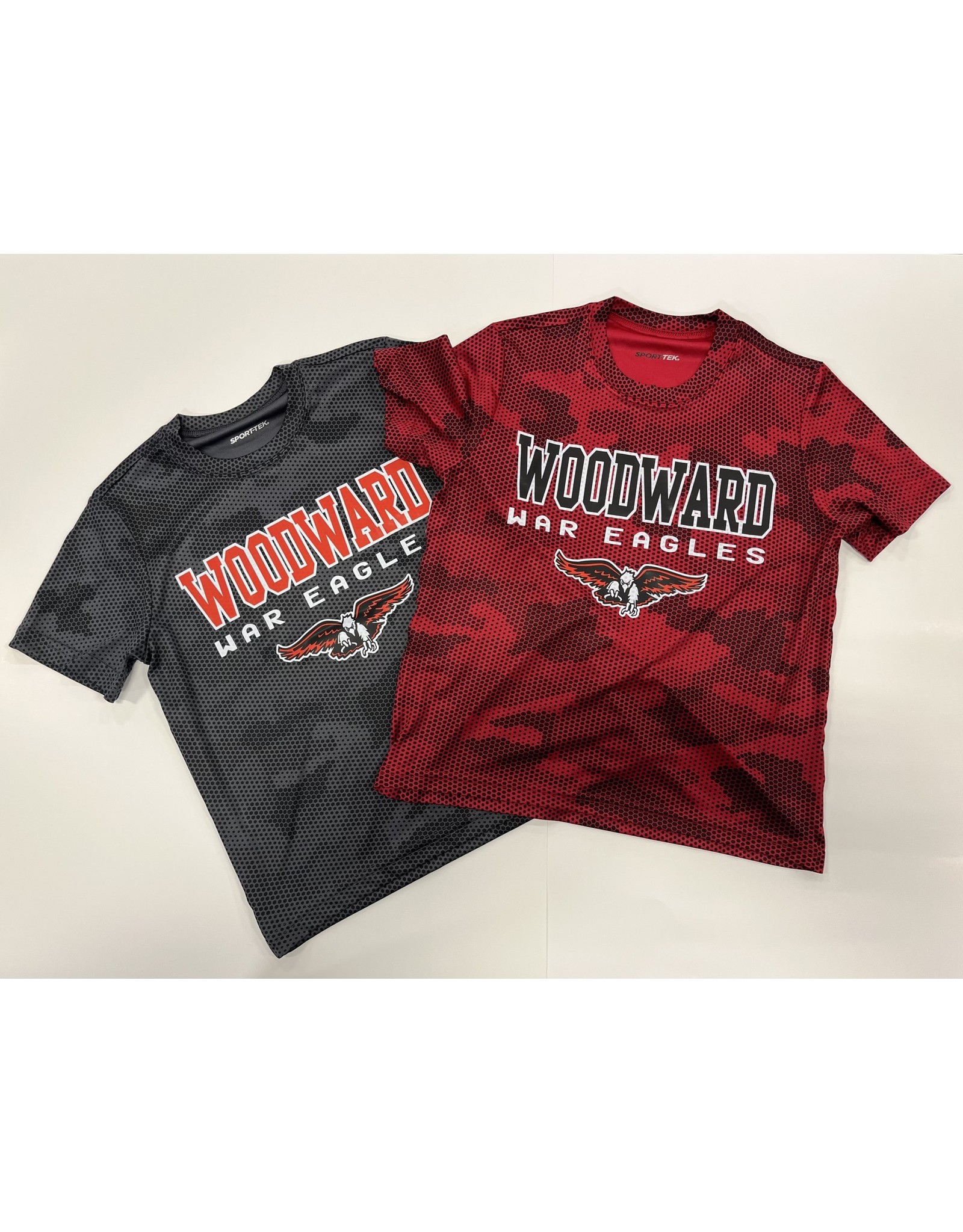 SALE Youth SS Crew CamoHex Fang