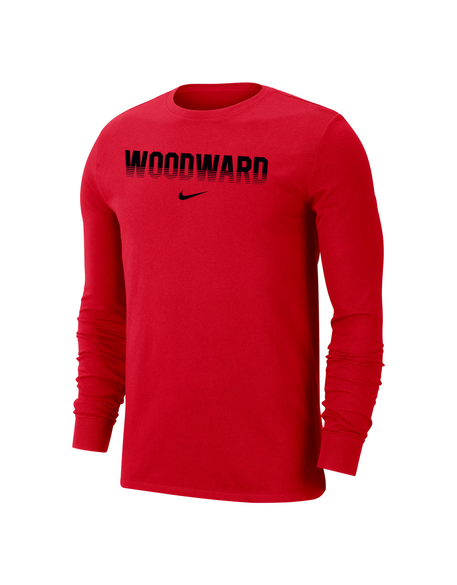 Woodward DFC Stripes Swoosh Long Sleeve Shirt - Woodward Academy