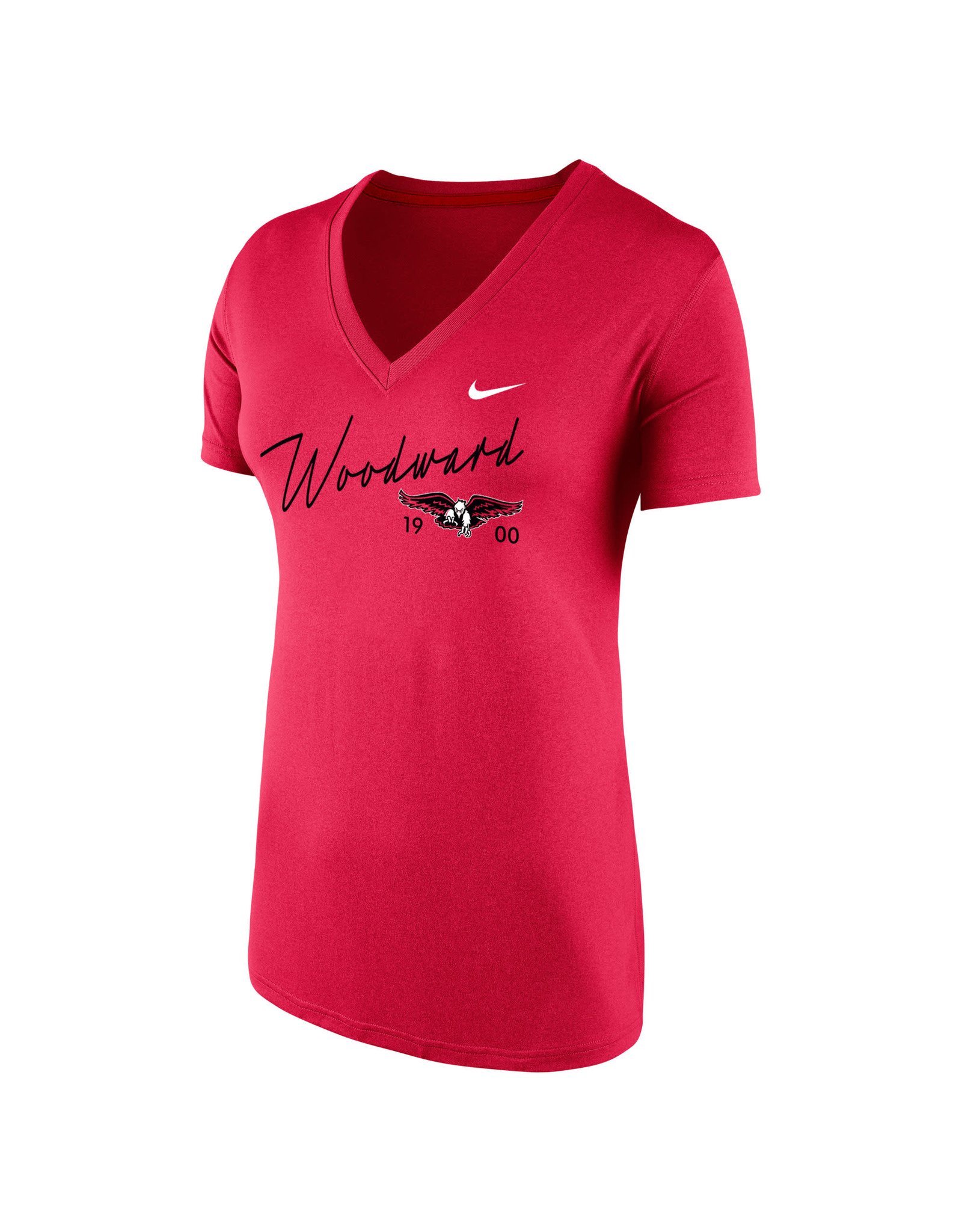 NIKE Ladies Legend V-Neck Script 1900