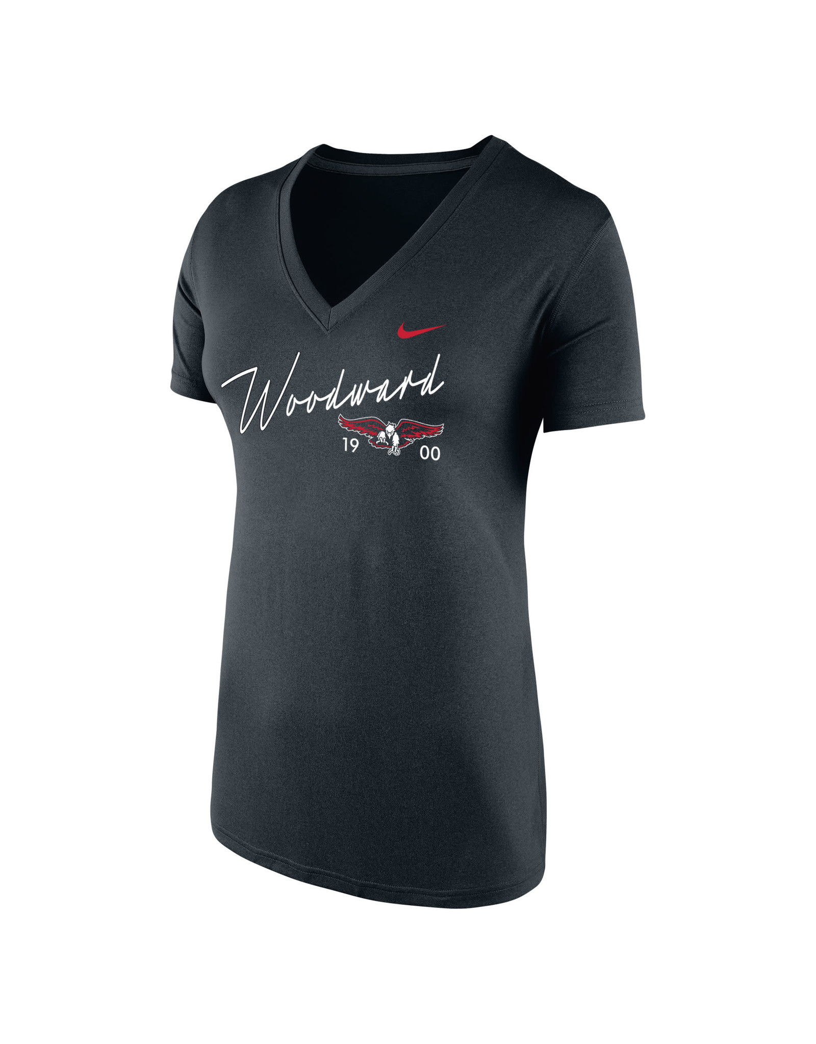 NIKE Ladies Legend V-Neck Script 1900