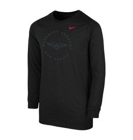 NIKE Youth Nike LS Mono Black