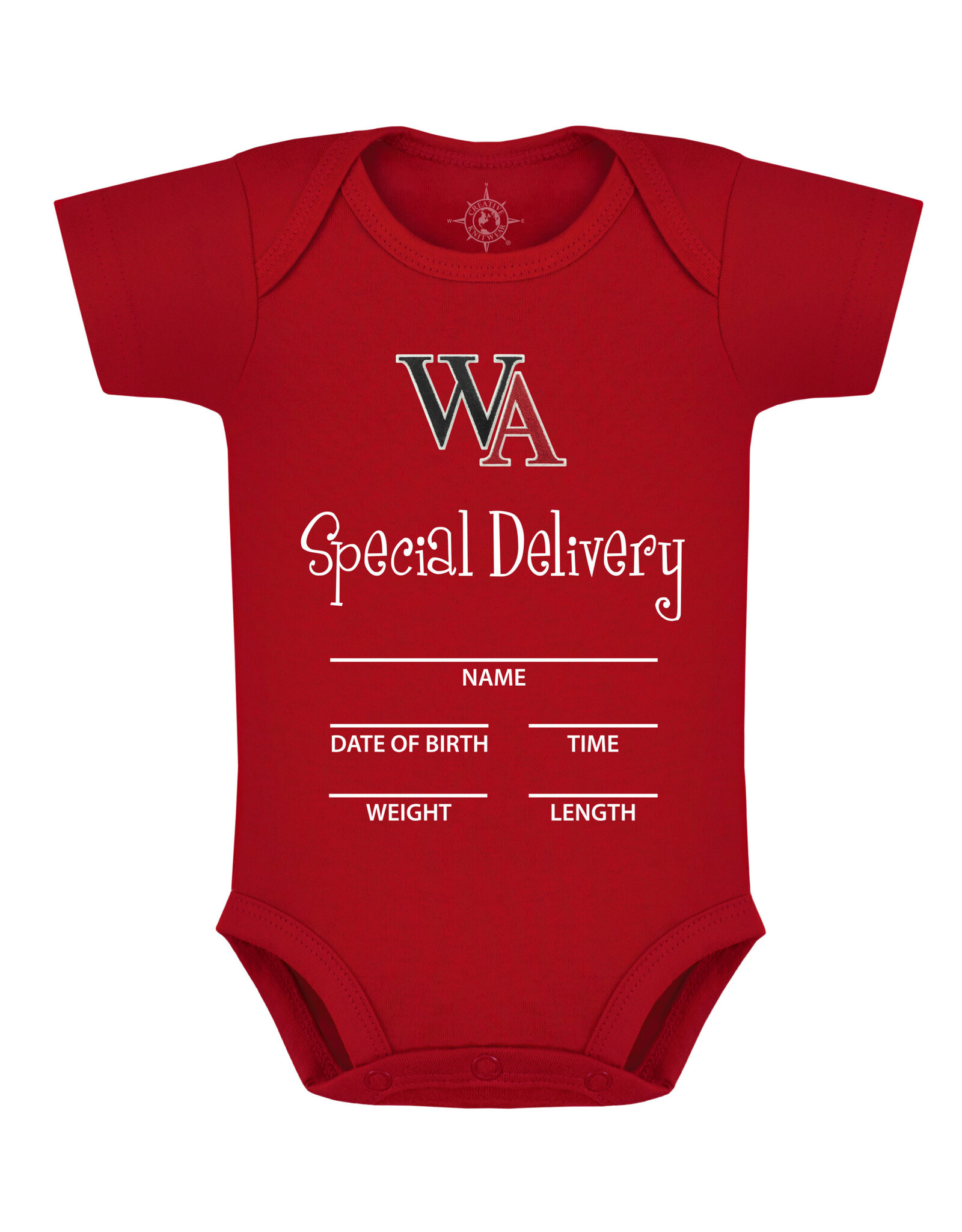 Creative Knitwear Baby Onesie- Special Delivery