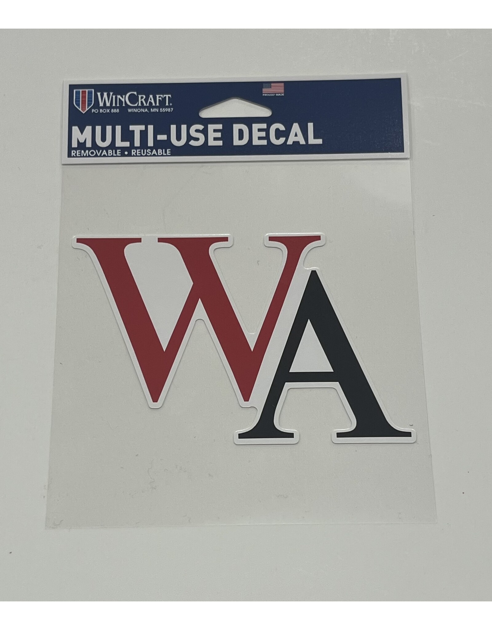 WinCraft Decal- WA Die Cut