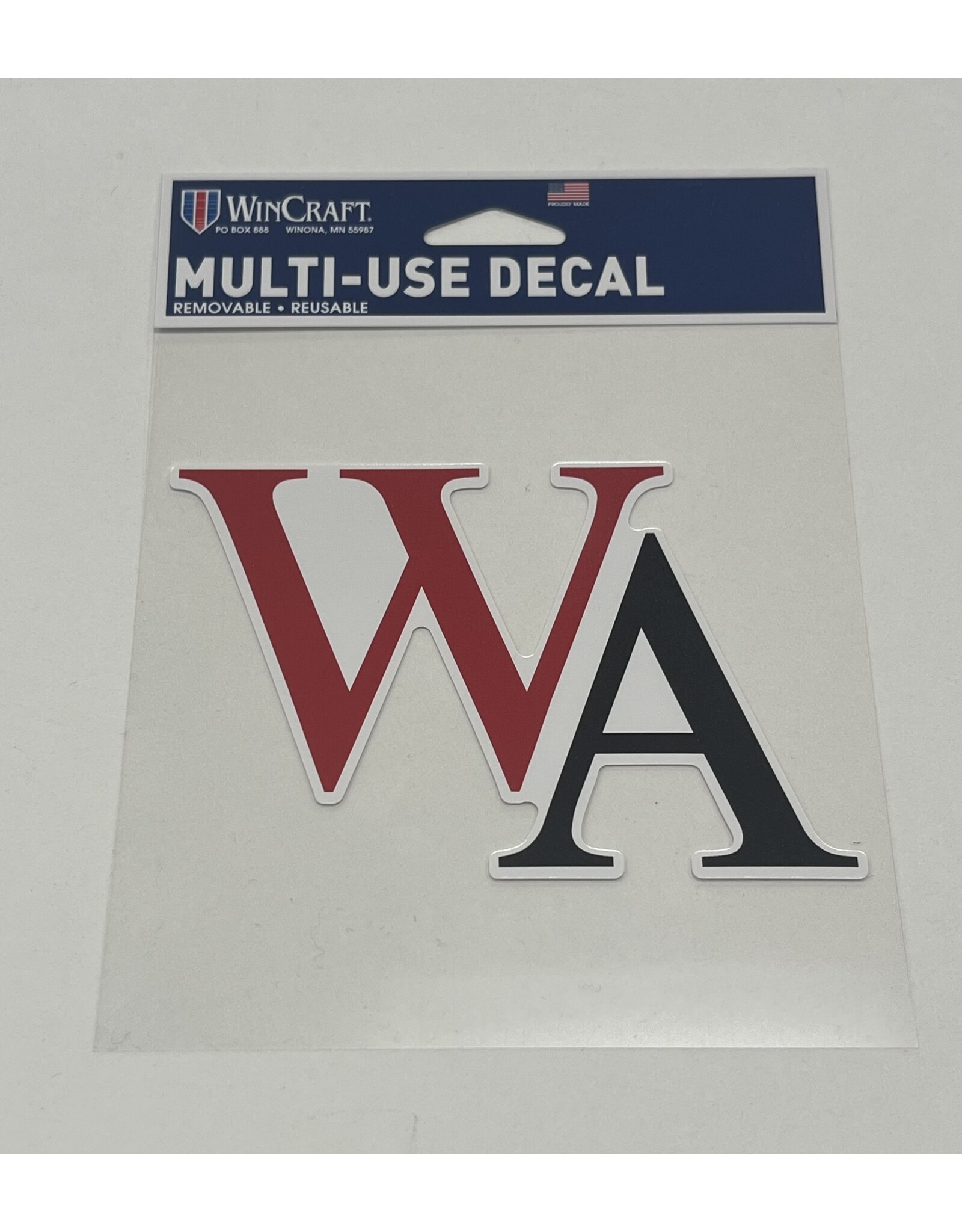WinCraft Decal- WA Die Cut