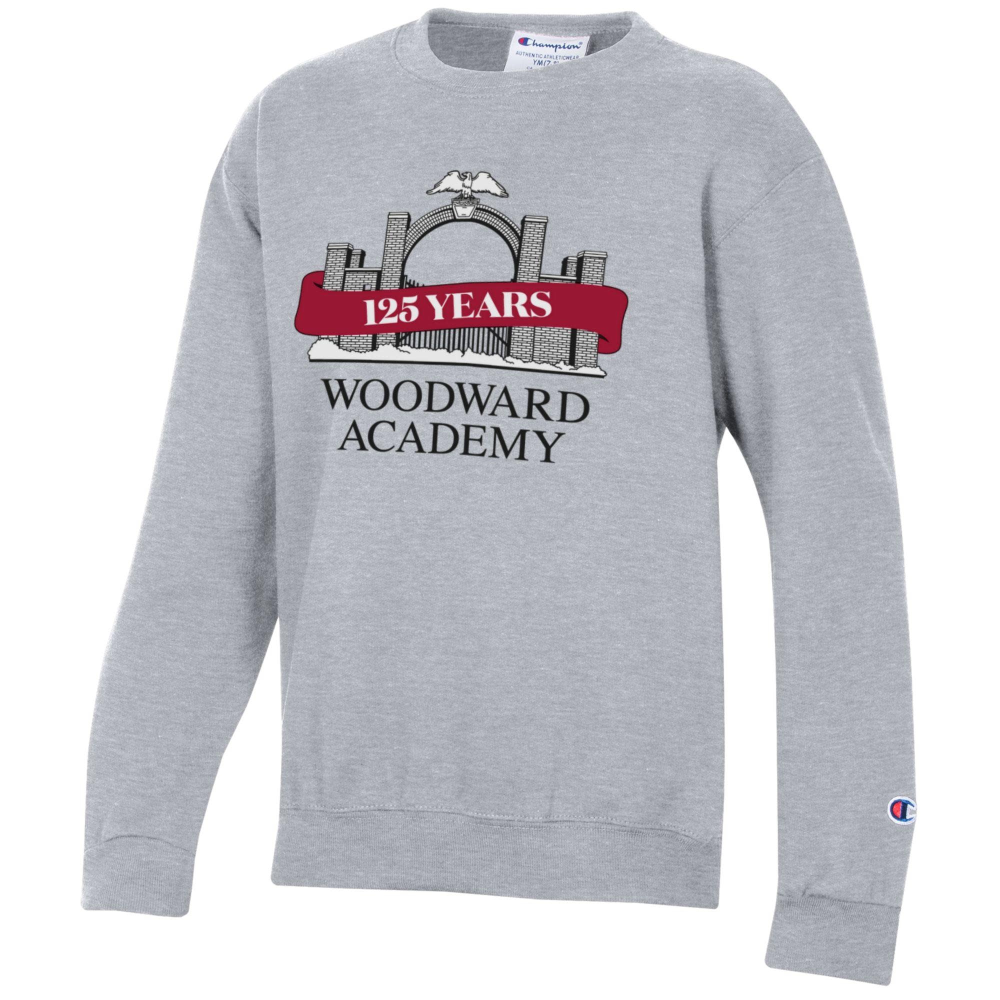 Youth 125th Sweatshirt Primary Woodward Academy