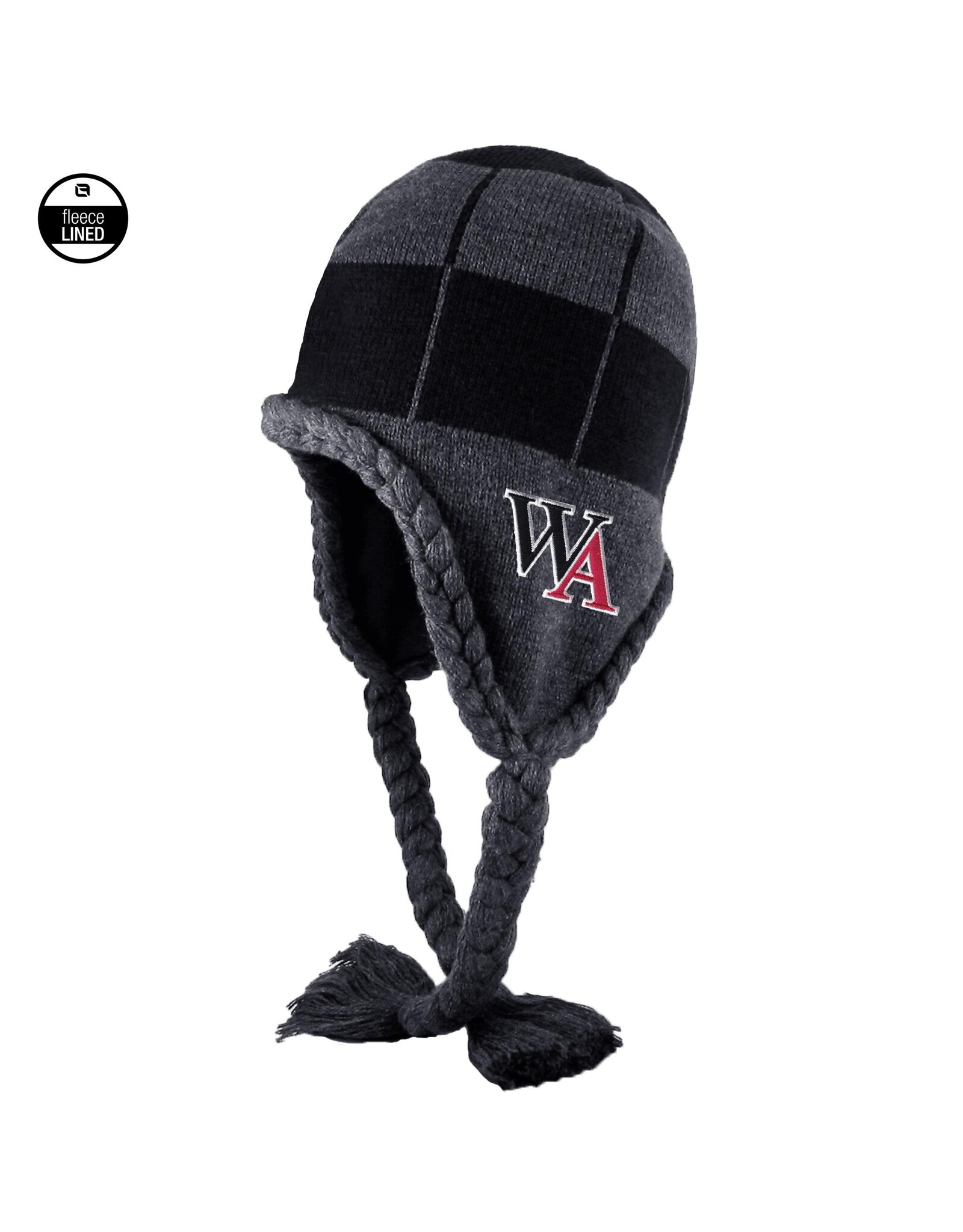 Logofit Beanie Braided Tassel Ear Flap