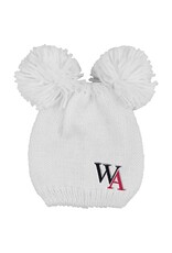 Logofit Beanie Double Pom Knit Leia