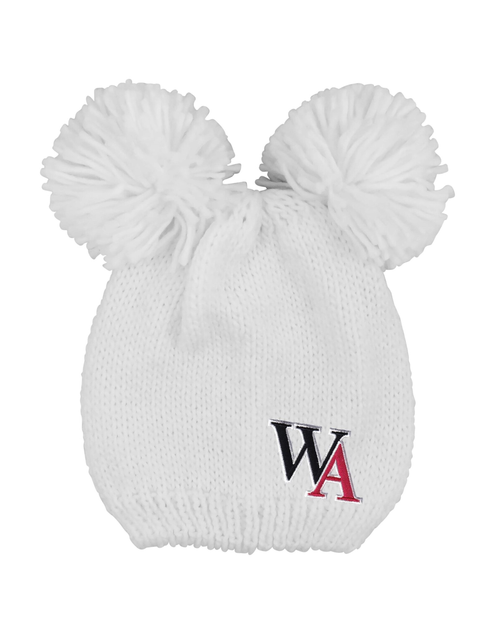 Logofit Beanie Double Pom Knit Leia