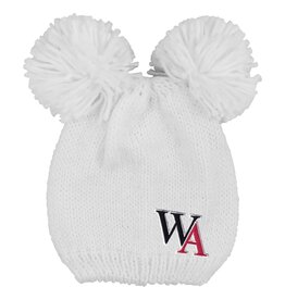 Logofit Beanie Double Pom Knit Leia