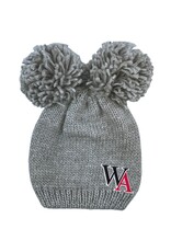 Logofit Beanie Double Pom Knit Leia