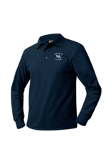 Pique Long Sleeve Uniform Polo