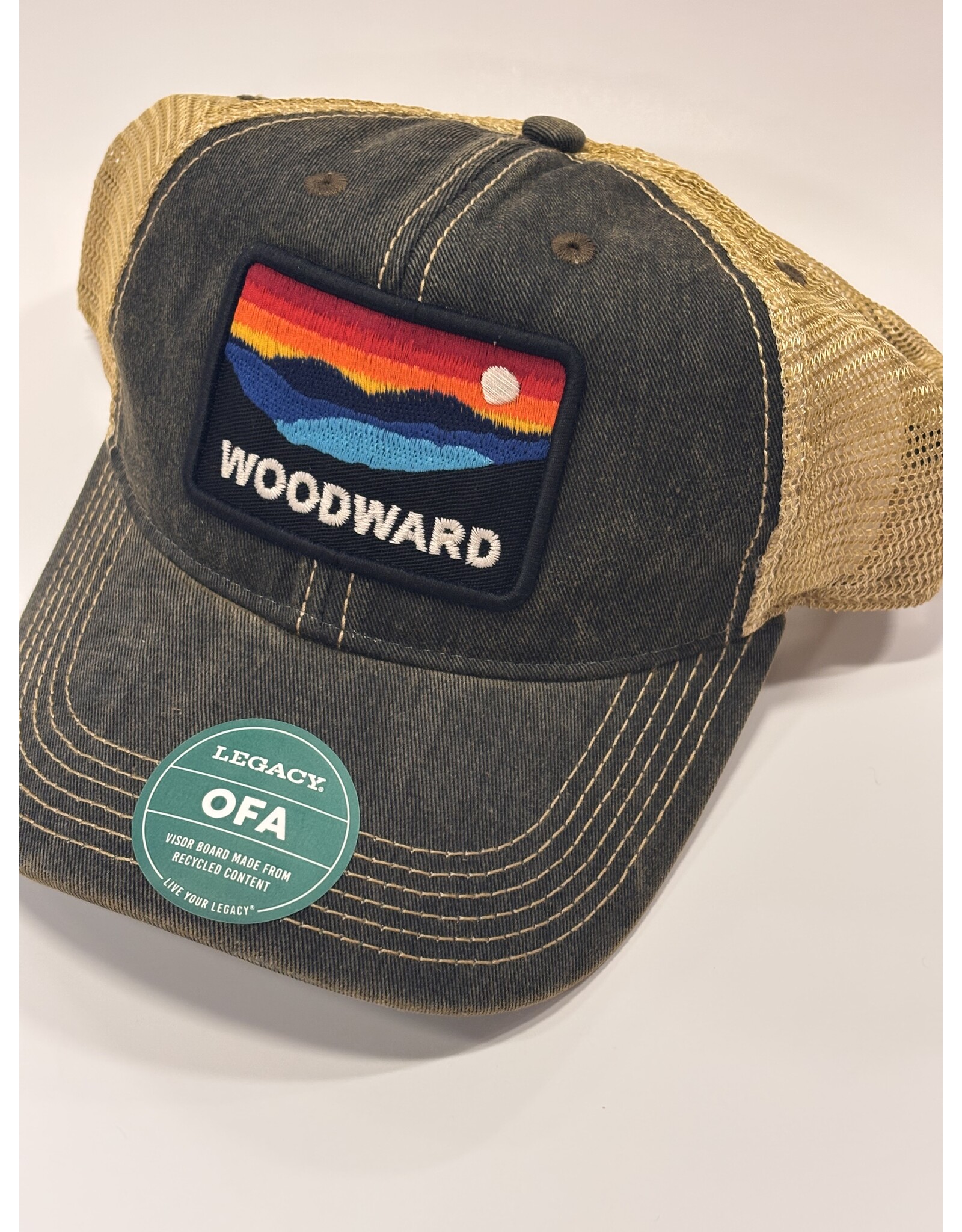 L2 Brands Black Trucker OFA Hat