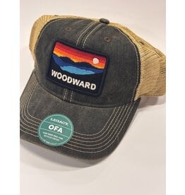 L2 Brands Black Trucker OFA Hat