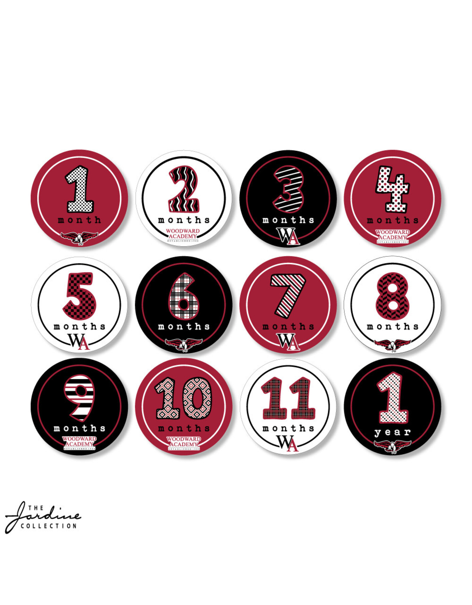 Jardine Sticker- Baby Milestone