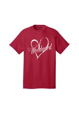 Port Authority Youth Short Sleeve Woodward Heart