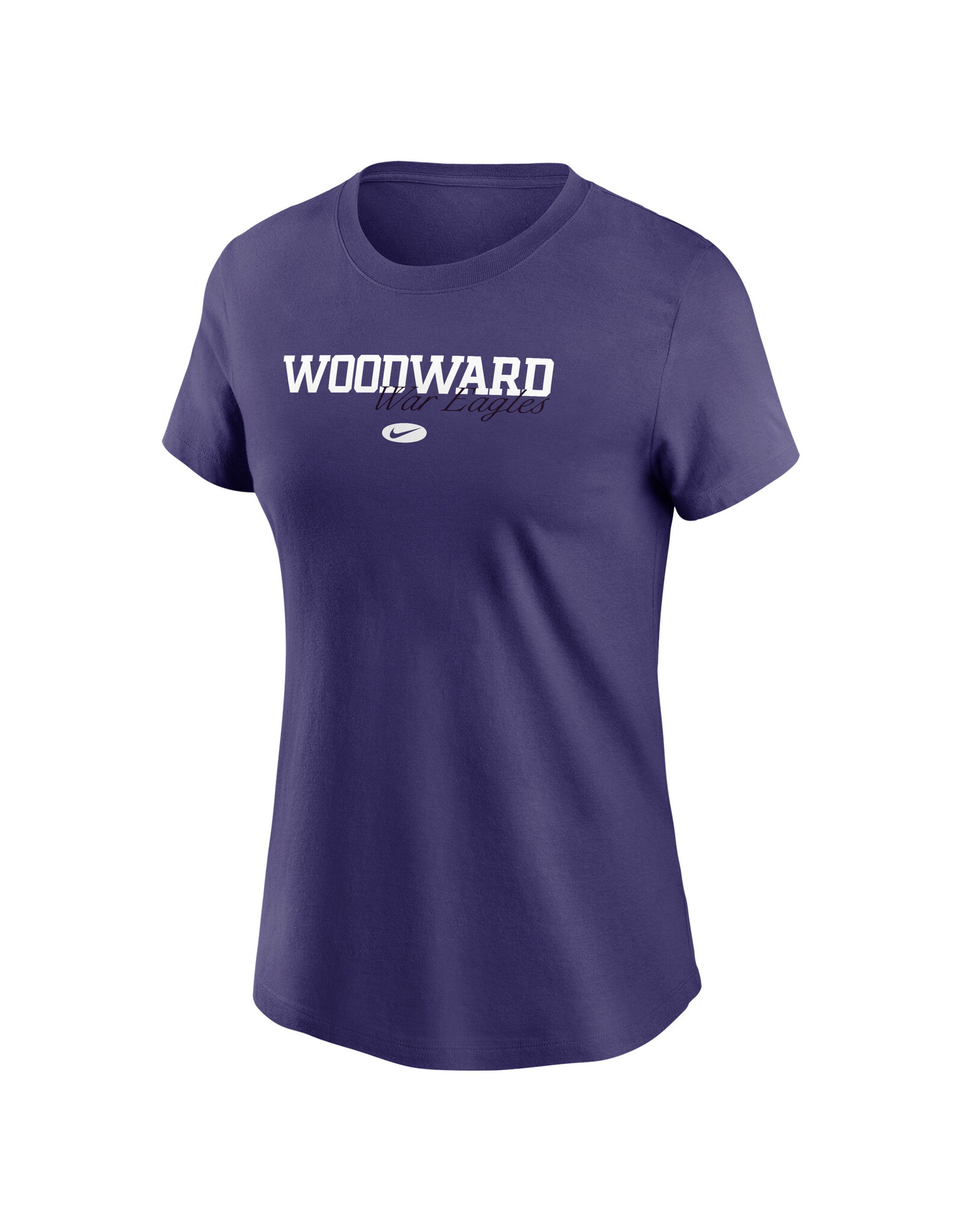 Nike Ladies Short Sleeve Dri-Fit Cotton Block