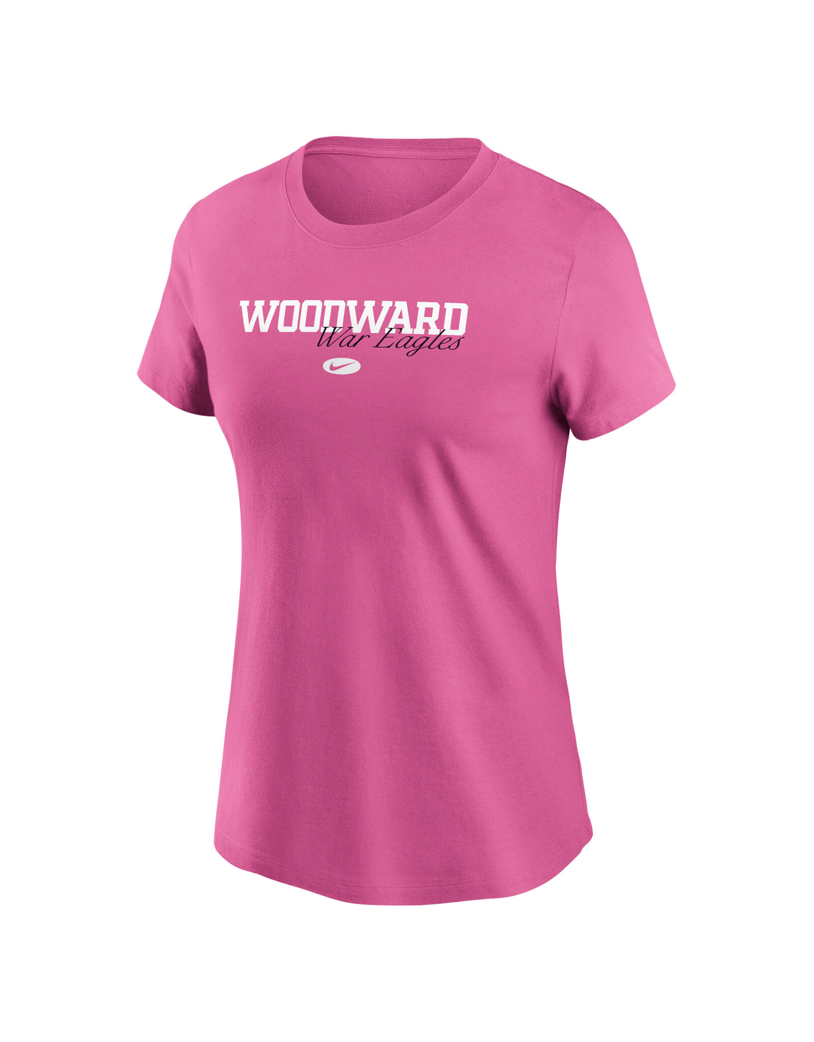 Nike Ladies Short Sleeve Dri-Fit Cotton Block