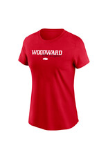 Nike Ladies Short Sleeve Dri-Fit Cotton Block