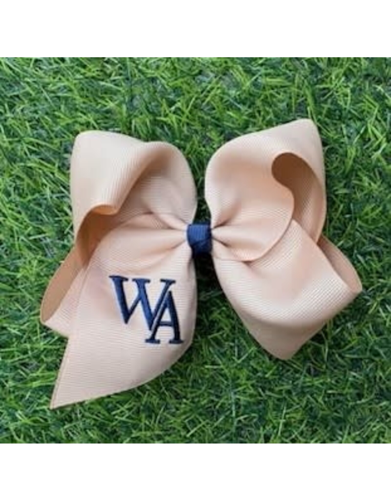 Handmade Vendor Hairbow Embroidered