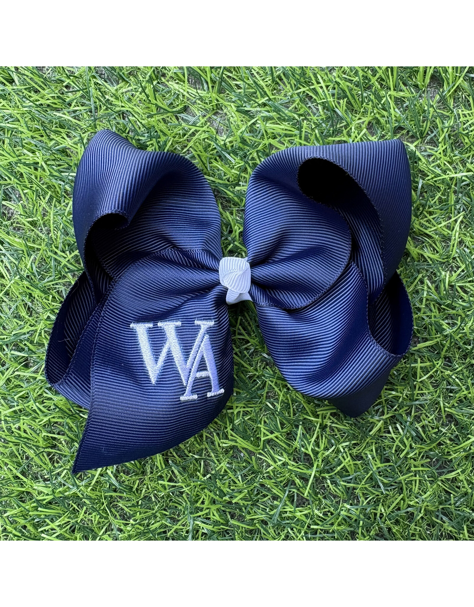 Handmade Vendor Hairbow Embroidered